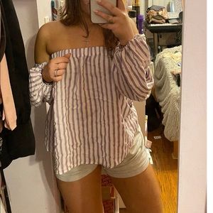 Express Striped Blouse